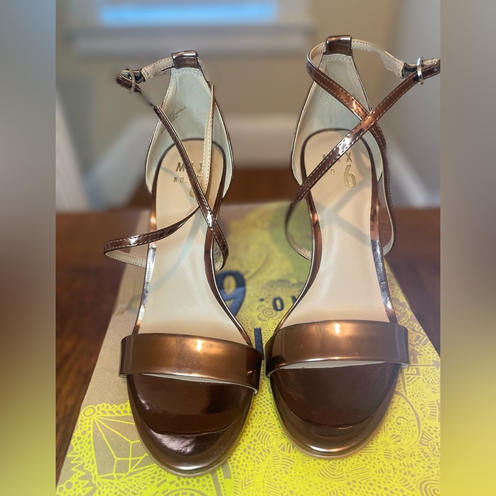 Mix No. 6 Zaydia Sandal heels - Bronze